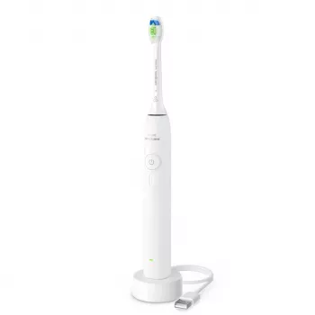 Philips Sonicare 3100 Series HX4031/21 Wiederaufladbare Schallzahnbürste, Weiß