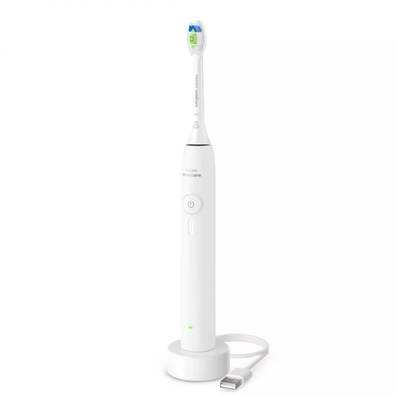 Philips Sonicare 3100 Series HX4031/21 Wiederaufladbare Schallzahnbürste, Weiß