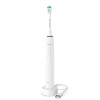Philips Sonicare 3100 Series HX4031/21 Wiederaufladbare Schallzahnbürste, Weiß