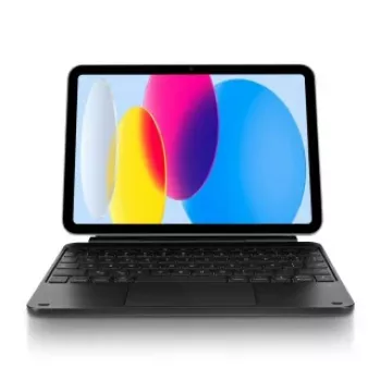 ELMARC B.V. Decoded Magnetische Tastatur mit Trackpad für iPad 10,9 Zoll (10. Generation) und iPad Pro 11 Zoll (1.-4. Generation) - Schwarz