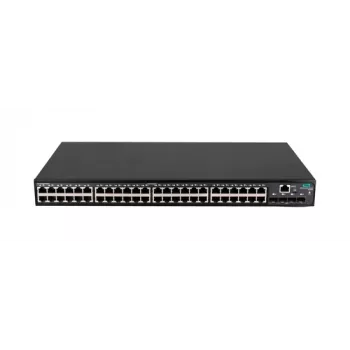 HPE FlexNetwork 5140 48G 4SFP+ EI Switch - 48x Gigabit Ethernet, 4x 10G SFP+ Uplinks, Layer 3 Smart Managed, Rack-Mountable