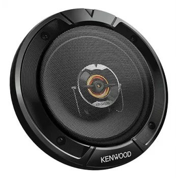 Kenwood KFC-S1677EX 16 cm 2-Wege Koaxial-Lautsprecher fürs Auto, 300 W Spitzenleistung, 30 W RMS, 4 Ohm, 80 Hz - 22 kHz, 88 dB, Polypropylen-Membran, Stoff-Sicke, Balanced-Dome-Hochtöner, Paar