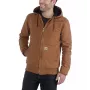Carhartt Herren Duck Active Jacke Braun - 12 oz Baumwoll-Duck, gestepptes Flanellfutter, wasserabweisend, Original Fit