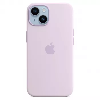 Apple iPhone 14 Silikonhülle mit MagSafe - Flieder (MPRY3ZM/A)