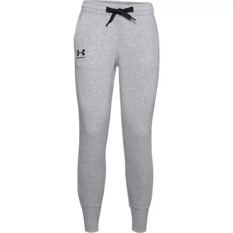 Under Armour Rival Fleece Hose Grey Melange 1356416 035 L