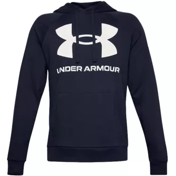 Under Armour Herren Rival Fleece Big Logo HD Hoodie Marineblau 1357093 410