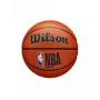 Wilson NBA DRV Pro Basketball Größe 7 - Offizieller NBA-Spielball, Performance-Verbundleder, Innen-/Außenbereich, verbesserter Grip, Pressure-Lock-Blase, Orange