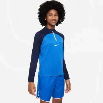 Nike Kids' Dri-FIT Academy Pro Drill Fußball-Top Königsblau/Marine Größe S
