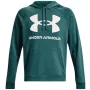 Under Armour Herren Rival Fleece Big Logo Hoodie HD Green 1357093 722