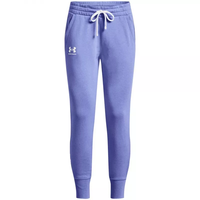 Under Armour Rival Fleece Hose für Damen Cosmic Purple / Weiß XS