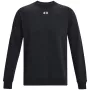 Under Armour Herren Rival Fleece Crewneck Sweatshirt Schwarz
