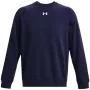 Under Armour Herren Rival Fleece Crew Sweatshirt Marineblau