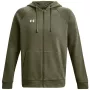Under Armour Herren Rival Fleece Full-Zip Hoodie Khaki 1379767 390