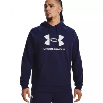 Under Armour Rival Fleece Logo HD Herren-Sweatshirt Navy Blue 1379758 410 XL
