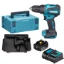 Makita DHP490SF1J 18V LXT Bürstenloser Schlagbohrschrauber mit 3.0Ah Akku, Ladegerät und Makpac-Koffer