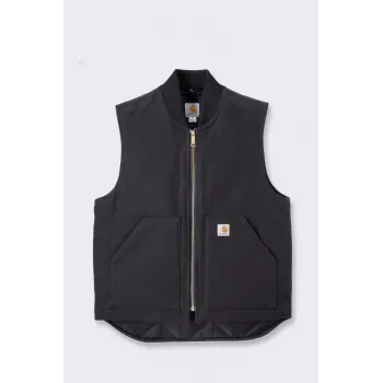 Carhartt V01 Firm Duck isolierte Weste Schwarz