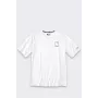 Sun Defender Leichtes Logo Kurzarm-T-Shirt Weiß