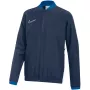 Nike Dri-FIT Academy 25 Kinder Full-Zip Hoodie Navy Blue