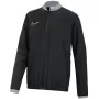 Nike Dri-FIT Academy 25 Kinder Full-Zip Hoodie Schwarz/Weiß L
