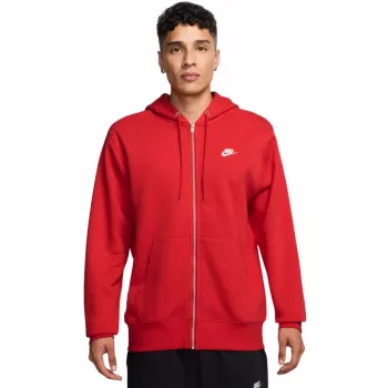 Nike Club BB Full-Zip Hoodie Herren University Red FN3861 657 Größe L
