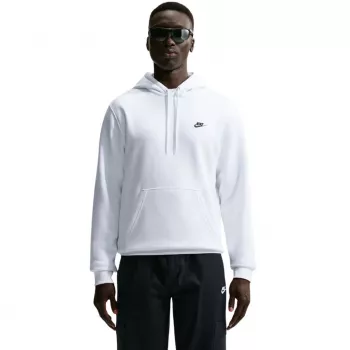 Nike Club Fleece Herren Kapuzenpullover Weiß FN3859-100 XL