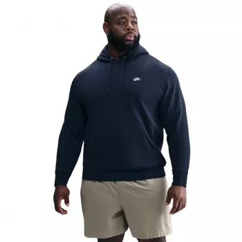 Nike Club Fleece Herren Pullover Hoodie Mitternachtsblau Größe S