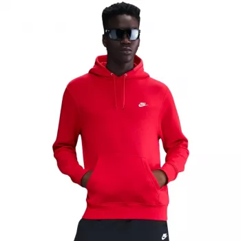 Nike Club Fleece Herren Crewneck Sweatshirt University Red