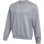 Nike Park 26 Herren Fleece Sweatshirt mit Rundhalsausschnitt Hellgrau M