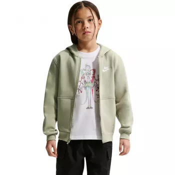 Nike Sportswear Club Fleece Kinder-Kapuzenpullover in Barely Green, L