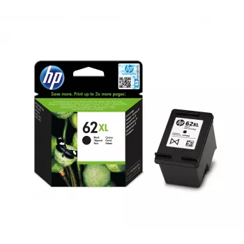 HP 62XL High Yield Schwarz Original Tintenpatrone