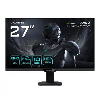 GIGABYTE G27Q20T EK 27 Zoll QHD 200Hz SS-IPS Gaming Monitor - Schwarz