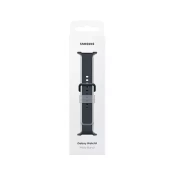 Samsung Misty Band (M/L) für Galaxy Watch9 (Watch8) - Schwarzes Fluorelastomer-Smartwatch-Armband