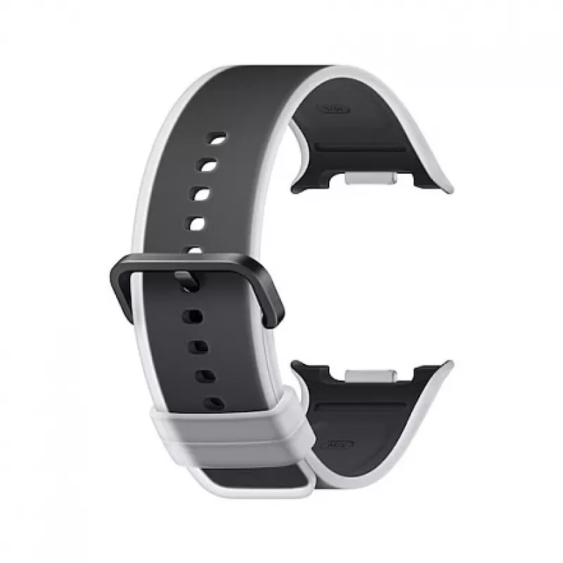 Samsung Misty Band (M/L) für Galaxy Watch9 (Watch8) - Schwarzes Fluorelastomer-Smartwatch-Armband