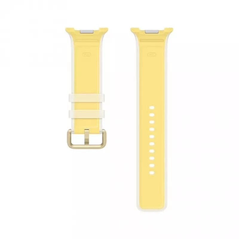 Samsung Misty Band M/L für Galaxy Watch9 (Watch8) - Gelbes Fluorelastomer-Sportarmband