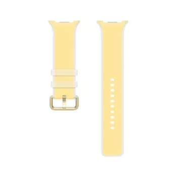 Samsung Misty Band M/L für Galaxy Watch9 (Watch8) - Gelbes Fluorelastomer-Sportarmband