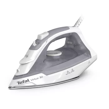 Tefal Easygliss Eco FV5782 Dampfbügeleisen mit Durilium Airglide Bügelsohle, 2800 W, 260 g/min Dampfstoß, Eco-Modus, Schwarz/Grün