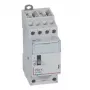 Legrand CX3 4-poliger geräuscharmer Schütz 230V AC 25A mit Handbetätigung