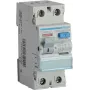 HAGER CDA263J RCCB Fehlerstromschutzschalter 1P+N 63A 30mA Typ A 6kA 230V 2-Modul DIN-Schiene