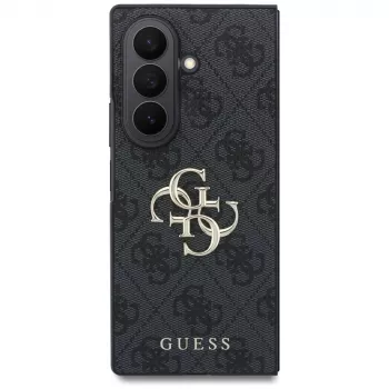 GUESS Big 4G Logo Hülle für Samsung Galaxy Z Fold 8 Ultra - Schwarz