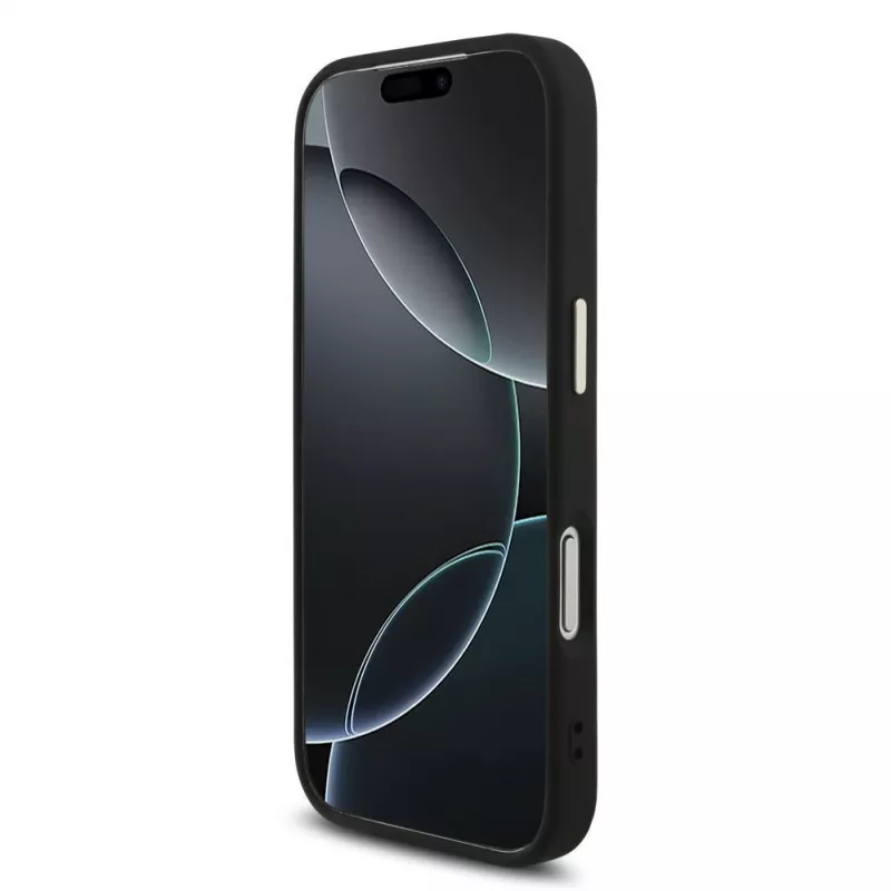 GUESS 4G Big Logo Classic Hard Case für iPhone 17 Pro / 18 Pro - Schwarz & Gold