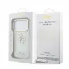 GUESS 4G Script Metal Schutzhülle für iPhone 18 Pro Max / 17 Pro Max - Weiß