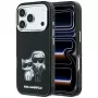 Karl Lagerfeld Smooth Karl & Choupette Bodies Sketch MagSafe-Hülle für iPhone 18 Pro / 17 Pro - Schwarz
