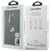 Karl Lagerfeld Karl & Choupette Pins MagSafe Hülle für Samsung Galaxy Z Fold 8 Ultra - Schwarz