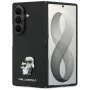 Karl Lagerfeld Saffiano Karl & Choupette Pin-Hülle für Samsung Galaxy Z Fold 8 Ultra - Schwarz