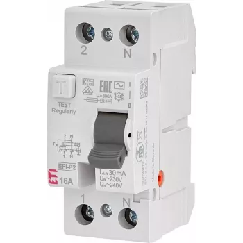 ETI EFI-P2 Fehlerstromschutzschalter 2P 16A 30mA Typ A