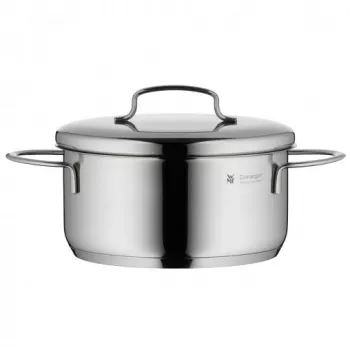 WMF Mini Kochtopf 1,5 L mit Deckel, 16 cm, Cromargan Edelstahl, induktionsgeeignet, poliert