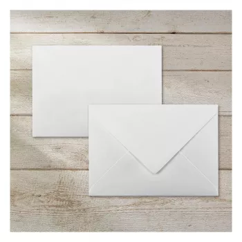 Sigel DU701 C6 weiße Papierumschläge, 24er-Pack, selbstklebend, 80 g/m², für Laser- und Inkjetdrucker geeignet