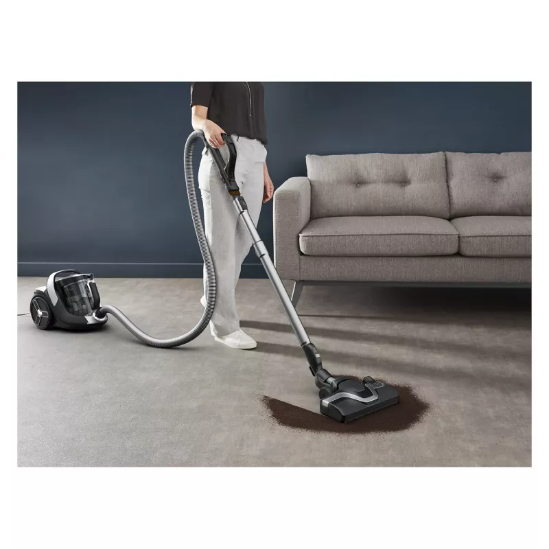 Rowenta Green Force Cyclonic Effitech+ RO7C66 Akku-Stabstaubsauger mit Flex-Technologie und Aqua-Bürste