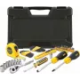 STANLEY STMT0-74864 51-teiliges Werkzeugset mit 1/4 Zoll & 1/2 Zoll Steckschlüsseln und Kombinationsschlüsseln im Kunststoffkoffer