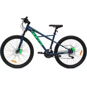 Huffy Korros 26 Mountainbike Blau - 18-Gang Stahl-Hardtail mit Frontfederung